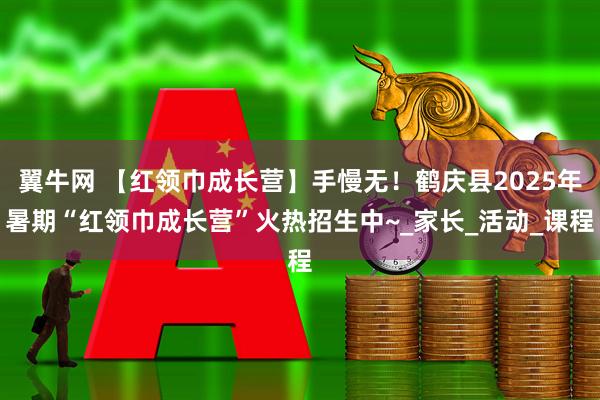 翼牛网 【红领巾成长营】手慢无！鹤庆县2025年暑期“红领巾成长营”火热招生中~_家长_活动_课程